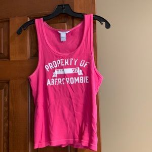 Hot pink Abercrombie tank